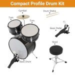 Senfot AD-300 Five-Piece Drum Set for Beginners
