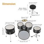 Senfot AD-300 Five-Piece Drum Set for Beginners