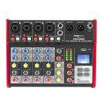 PYLE 6-Channel Bluetooth Mixer for DJs & Studios