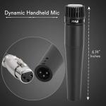 PylePro Dynamic Handheld Microphone with Pop Filter