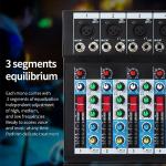FULODE 7-Channel Bluetooth Audio Mixer & Sound Board