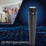 PylePro Dynamic Handheld Microphone with Pop Filter