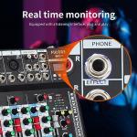 FULODE 7-Channel Bluetooth Audio Mixer & Sound Board