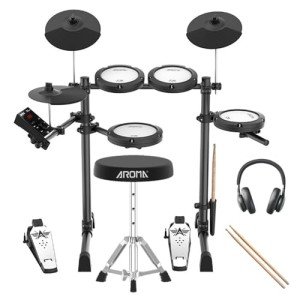 Aroma TDX-18 Portable Electronic Drum Set