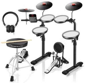 HAMPBACK MK-0 PRO Electric Drum Set for Beginners