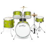 Ashthorpe 5-Piece Junior Drum Set - Green
