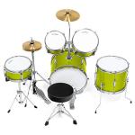 Ashthorpe 5-Piece Junior Drum Set - Green