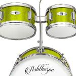 Ashthorpe 5-Piece Junior Drum Set - Green