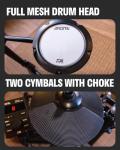 Aroma TDX-18 Portable Electronic Drum Set