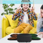 Portable Electric Drum Set with Speaker & Battery
