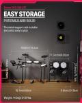 Donner DED-200 LITE Electric Drum Kit for Beginners