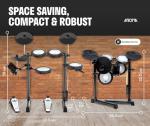 Aroma TDX-18 Portable Electronic Drum Set