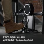 HAMPBACK ACE-530 Electric Drum Set with Bluetooth