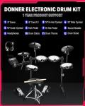 Donner DED-200 LITE Electric Drum Kit for Beginners