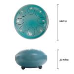 REGIS 6-Inch Steel Tongue Drum with 8 Notes