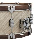 Limited Edition 6.5" x 14" Twisted Ivory Snare Drum