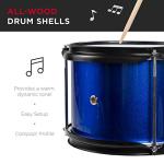 Kids 3-Piece Beginner Drum Set - Blue