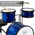 Kids 3-Piece Beginner Drum Set - Blue
