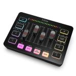 FIFINE RGB Audio Mixer for Streaming and Gaming