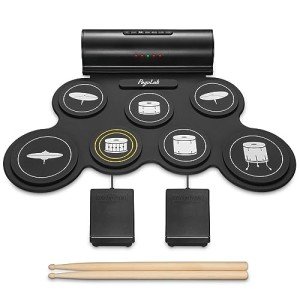 POGOLAB 7-Pad Portable Electric Drum Set
