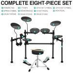 AODSK Portable Electric Drum Set for Beginners