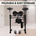 ADM Electronic Drum Set with 4 Mesh Pads & Sounds