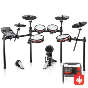 Donner DED-300X Electronic Drum Set with Mesh Pads