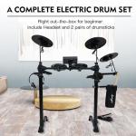 ADM Electronic Drum Set with 4 Mesh Pads & Sounds