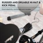ADM Electronic Drum Set with 4 Mesh Pads & Sounds