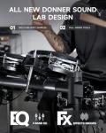 Donner Beat Electronic Drum Kit with Mesh Pads