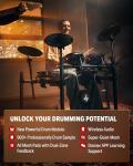 Donner DED-300X Electronic Drum Set with Mesh Pads
