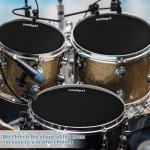 11-Piece Drum Mute Pad Set with Cymbal Pad