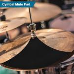 11-Piece Drum Mute Pad Set with Cymbal Pad