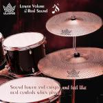 Low Volume Silent Cymbal Set - 7 Pieces