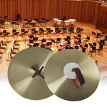 12-Inch Traditional Alloy Crash Cymbals