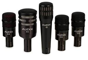 Audix DP-5A 5-Piece Drum Microphone Package for Live Sound and Recording