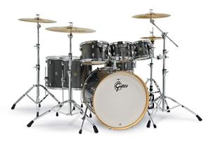 Gretsch Black Stardust Drum Set (CM1-E826P-BS)