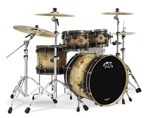 PDP 2023 LTD Mapa Burl 4pc Drum Shell Pack