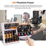 L4 Audio Mixer with Bluetooth and Echo Effects