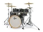 Gretsch Black Stardust Drum Set (CM1-E826P-BS)