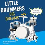 Ktaxon 5-Piece Junior Drum Kit for Beginners