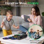 ROCKSOCKI 7-Pad Electric Drum Set for Kids