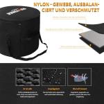5-Piece Drum Bag Set for Multiple Sizes