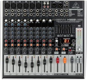 Behringer Xenyx X1222USB Mixer with Effects
