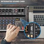 Pyle Bluetooth 6-Channel DJ Audio Mixer