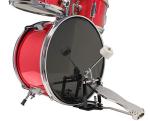 Kids Red 3-Piece Drum Set with Accessories