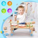 OATHX Kids 11-in-1 Educational Drum Set