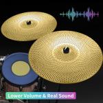Golden Low Volume Cymbal Pack - 5 Pieces