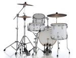 Pearl Midtown 4-Piece Complete Drum Set - White