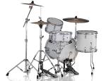 Pearl Midtown 4-Piece Complete Drum Set - White